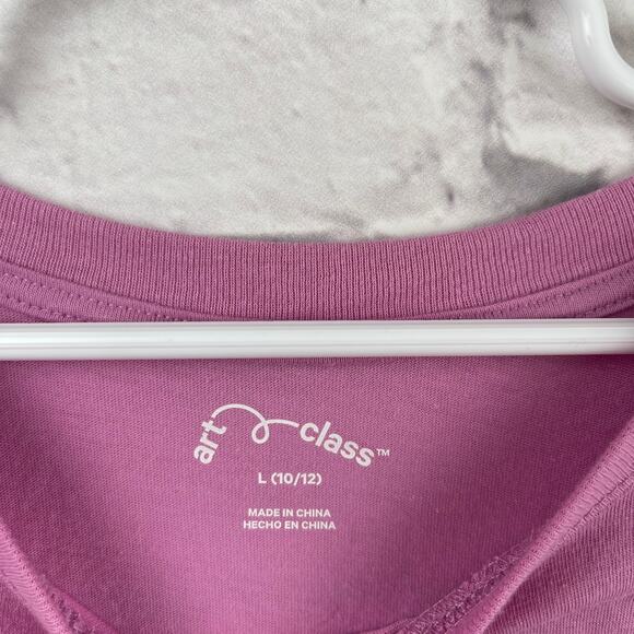 K0074 Art Class Graphic Long Sleeve T-Shirt size L (10/12) - Picture 2 of 4